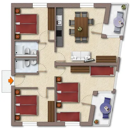 Appartement Laura Mayrhofen